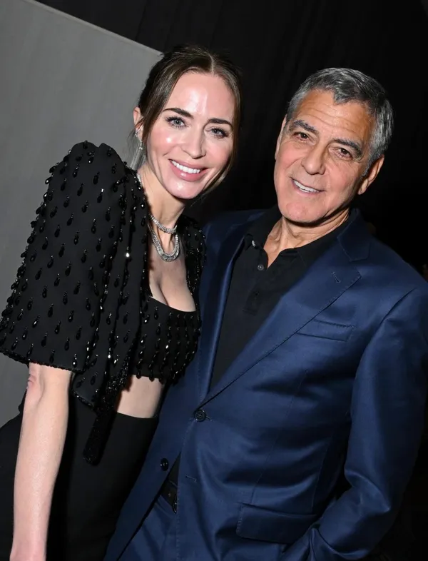 Emily Blunt i George Clooney