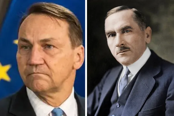 Sikorski nazwał Dmowskiego faszystą? Afera w internecie, a MSZ milczy