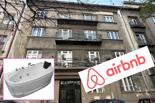 Państwowa kasa, wanna z hydromasażem i Airbnb za 350 zł za noc