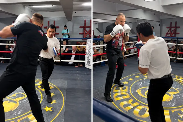 Prezydent Nawrocki sparował z legendą. Manny Pacquiao: „To był zaszczyt” [WIDEO]
