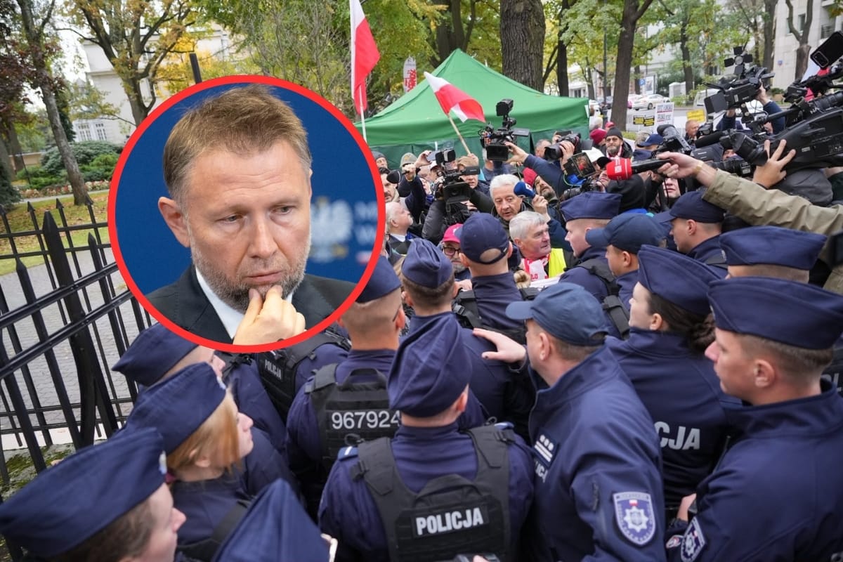 Ważny apel do policjantów. Nie musicie wykonywać nielegalnych rozkazów pod Trybunałem