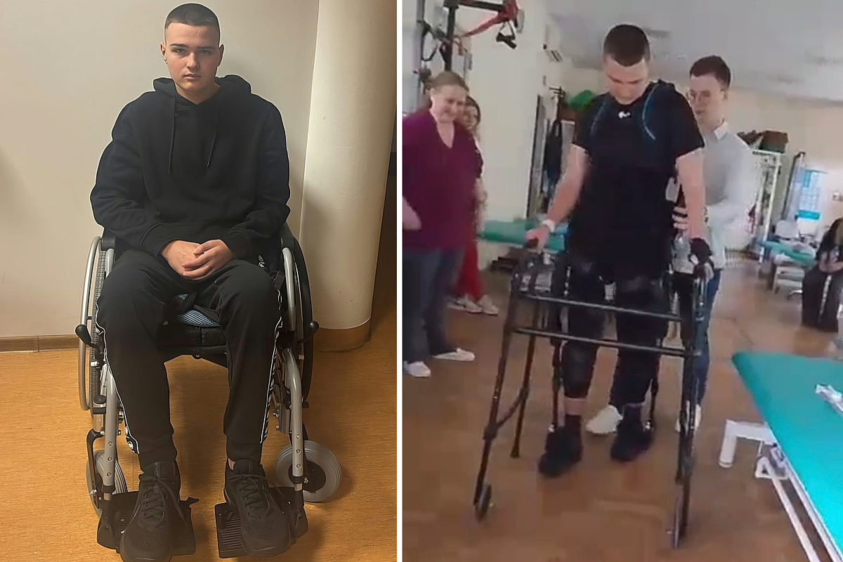 „Mamo, dam radę. Będzie dobrze”. Leżał sparaliżowany w szpitalu i pocieszał mamę. 18-letni Kuba ma ostatnie dni, by uratować swoją szansę