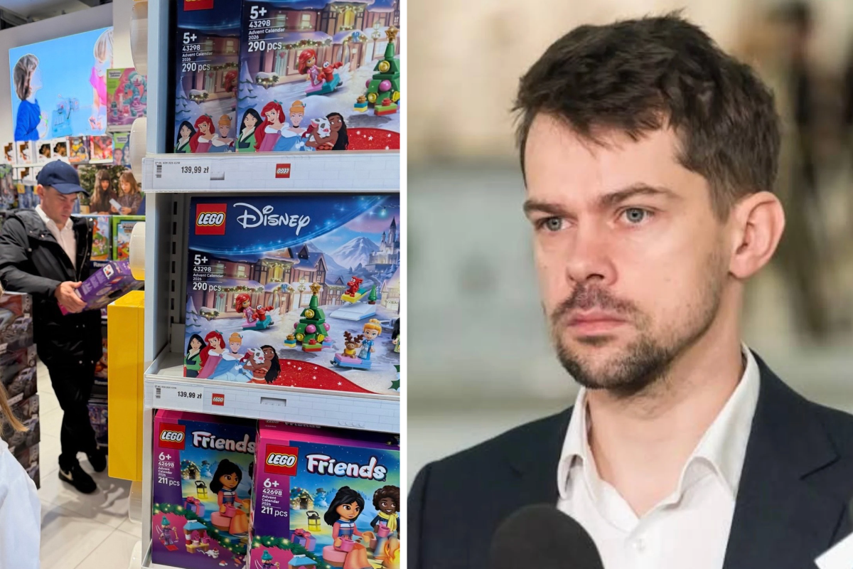 TYLKO U NAS! Kołodziejczak przyłapany w sklepie z Lego. Były wiceminister buduje nową karierę… z klocków