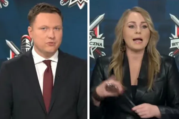 Awantura w TV Republika. Dziennikarka wyrzuciła gościa ze studia