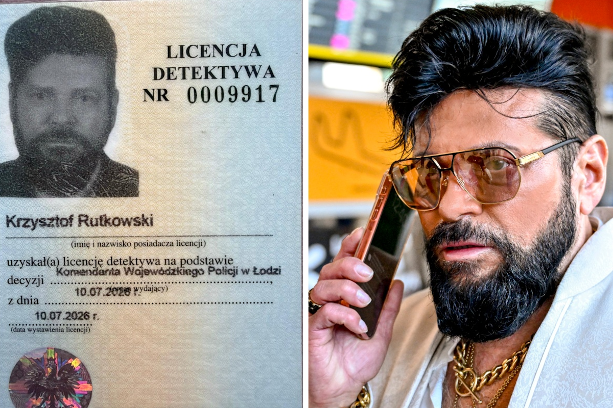 Krzysztof Rutkowski ma licencję detektywa. Numer i data nie pozostawiają miejsca na spekulacje